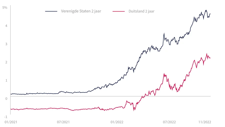 dollar-vloek-zegen-grafiek-us-ger-2yr-nl